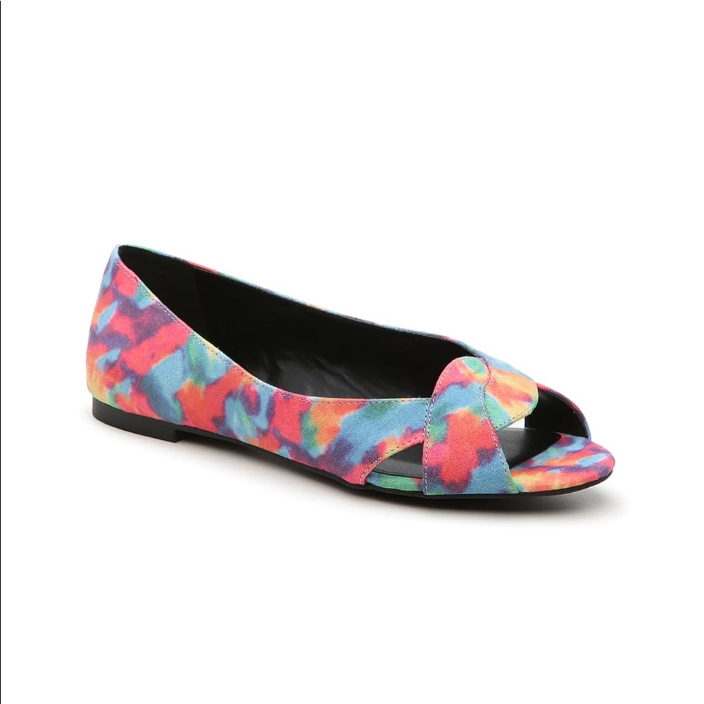BRAND NEW Multicolored Mix No. 6 Babro Flats - 8.5